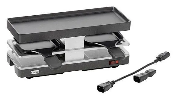 Stöckli Raclette Twinboard Basisgerät In Anthrazit