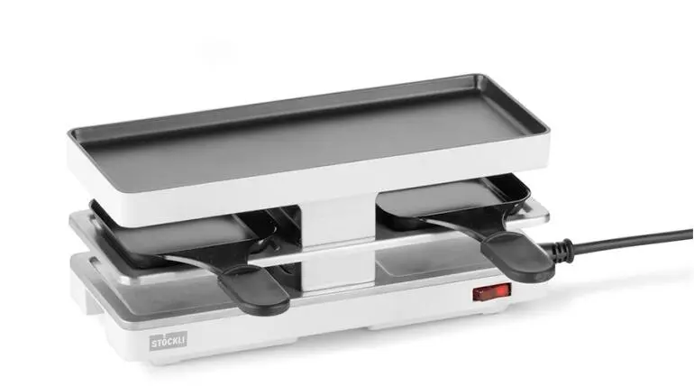 Stöckli Raclette Twinboard Basisgerät In Weiß