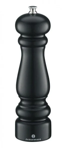 Zassenhaus Pfeffermühle Potsdam Aus Buche Schwarz Matt