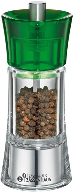 Zassenhaus Pfeffermühle Aachen Acryl, Grün