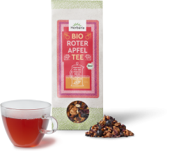 Herbaria Teemischung Roter Apfel 60g Bio, Lose
