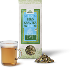 Herbaria Teemischung Bergkräuter 30g Bio, Lose