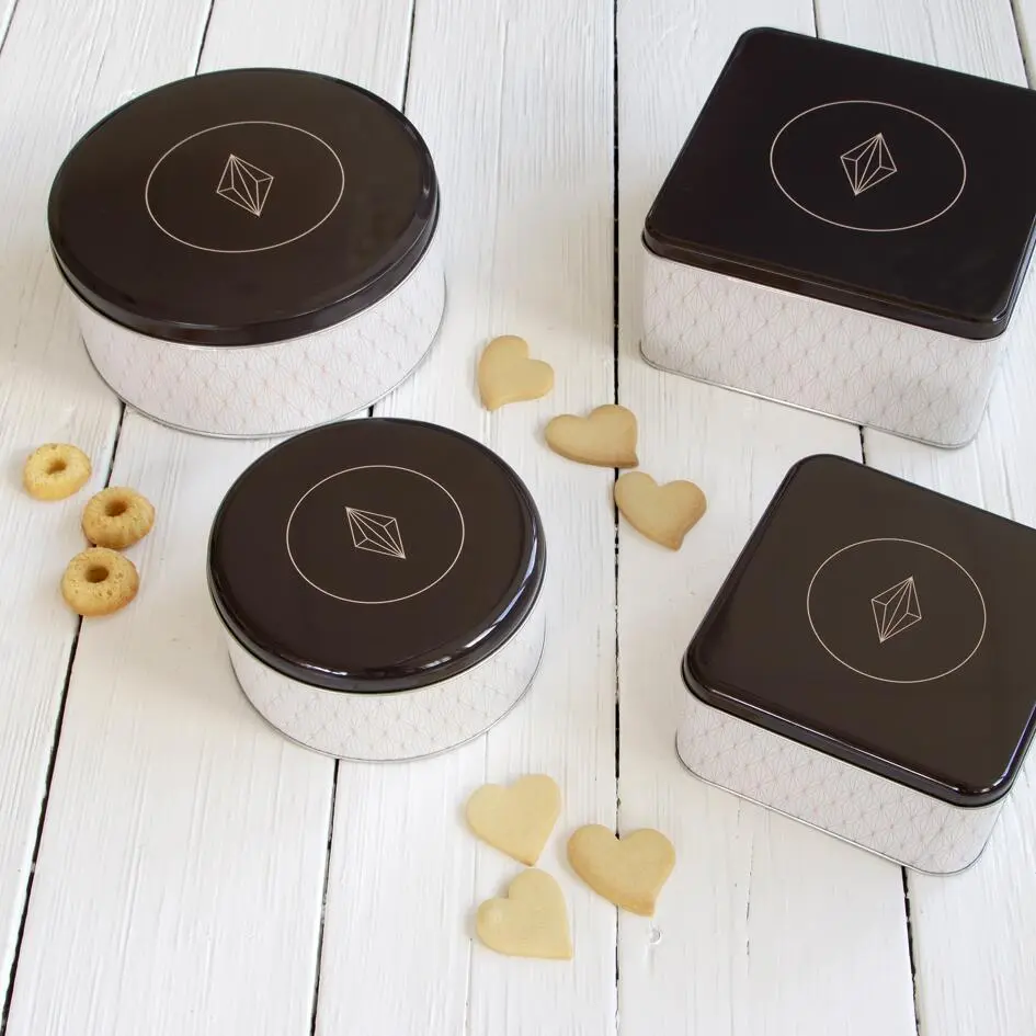 Städter Gebäckdose Vanilla Diamonds Ø 22 X 9,5 Cm Bunt Rund – Bild 2