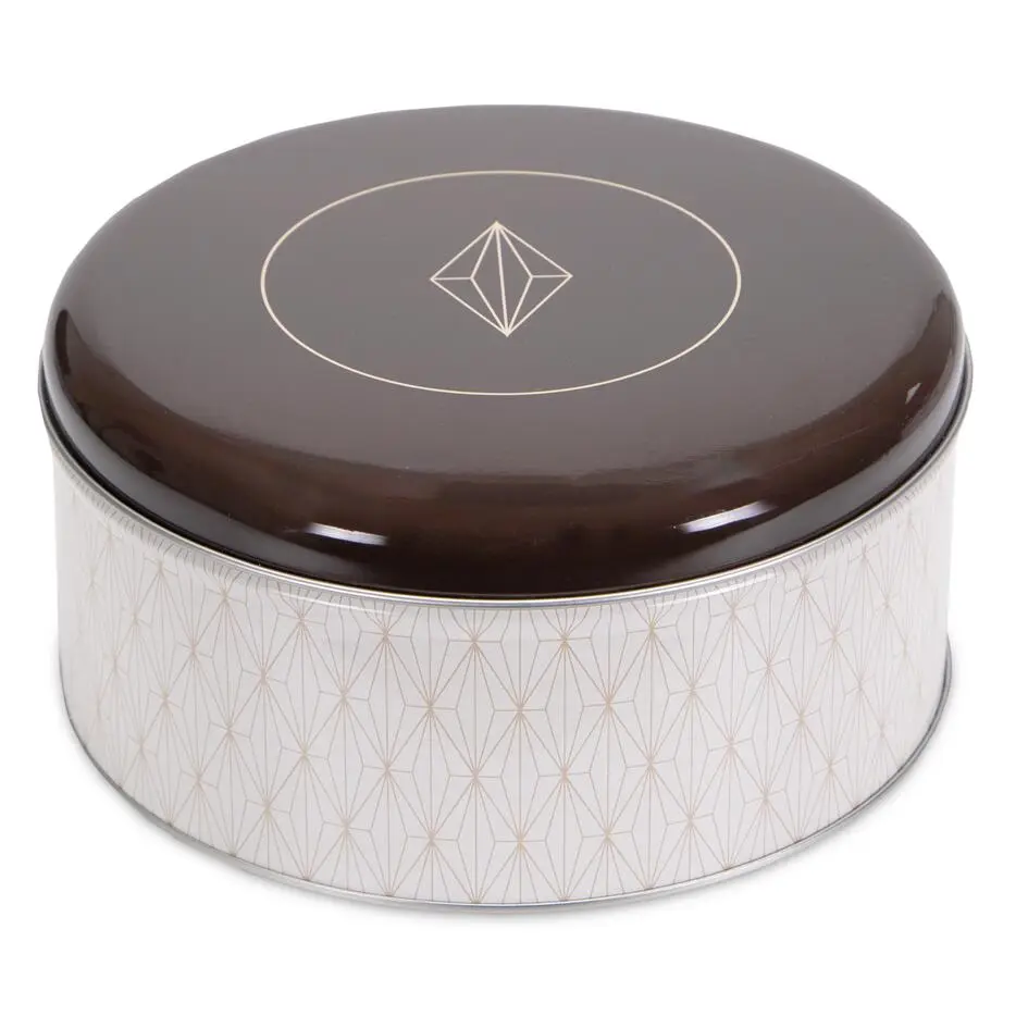 Städter Gebäckdose Vanilla Diamonds Ø 22 X 9,5 Cm Bunt Rund