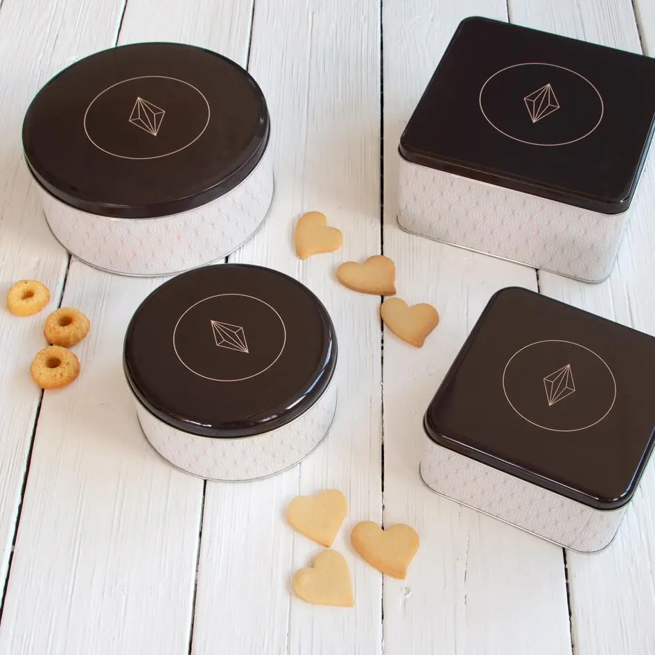 Städter Gebäckdose Vanilla Diamonds ø 16,5 Cm / H 8 Cm Bunt Rund – Bild 2