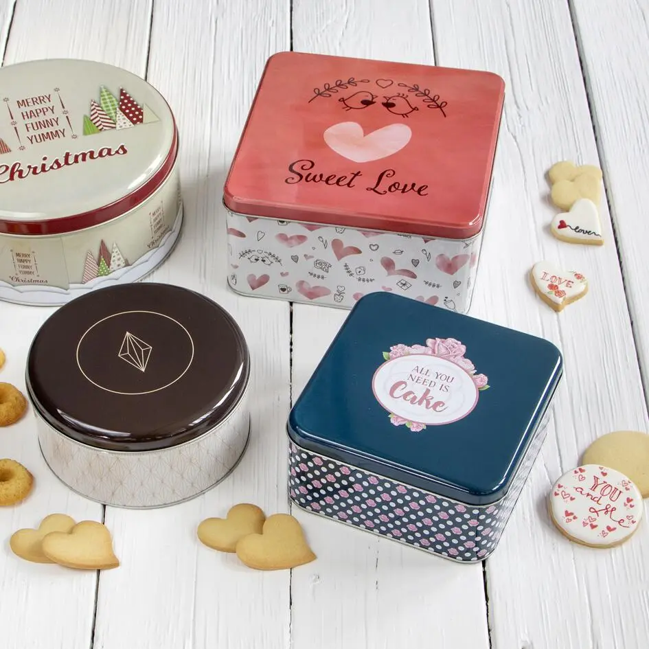 Städter Gebäckdose Vanilla Diamonds ø 16,5 Cm / H 8 Cm Bunt Rund – Bild 3