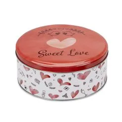 Städter Gebäckdose Sweet Love Ø 16,5 Cm / H 8 Cm Bunt Rund