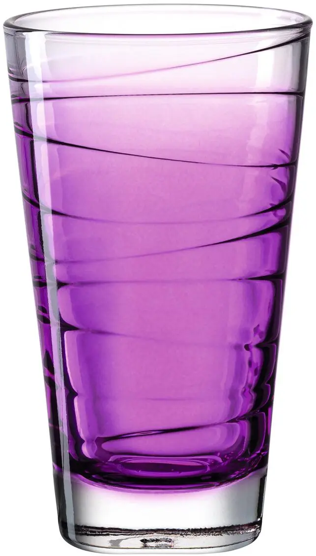 Leonardo Trinkglas VARIO STRUTTURA 280 Ml Violett, 6er-Set