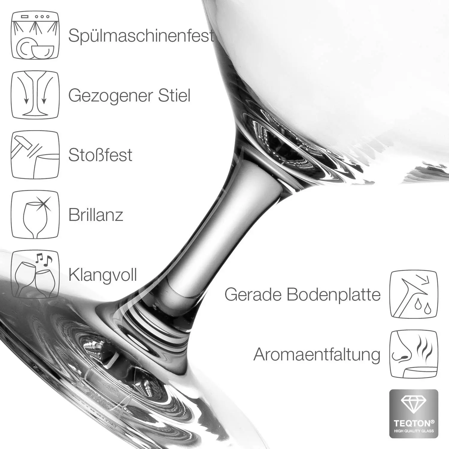 Leonardo Bierglas PUCCINI 410 Ml, 6er-Set – Bild 3