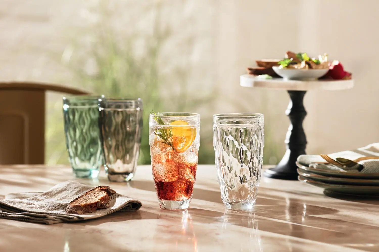 Leonardo Trinkglas BRINDISI 370 Ml Anthrazit, 6er-Set – Bild 5