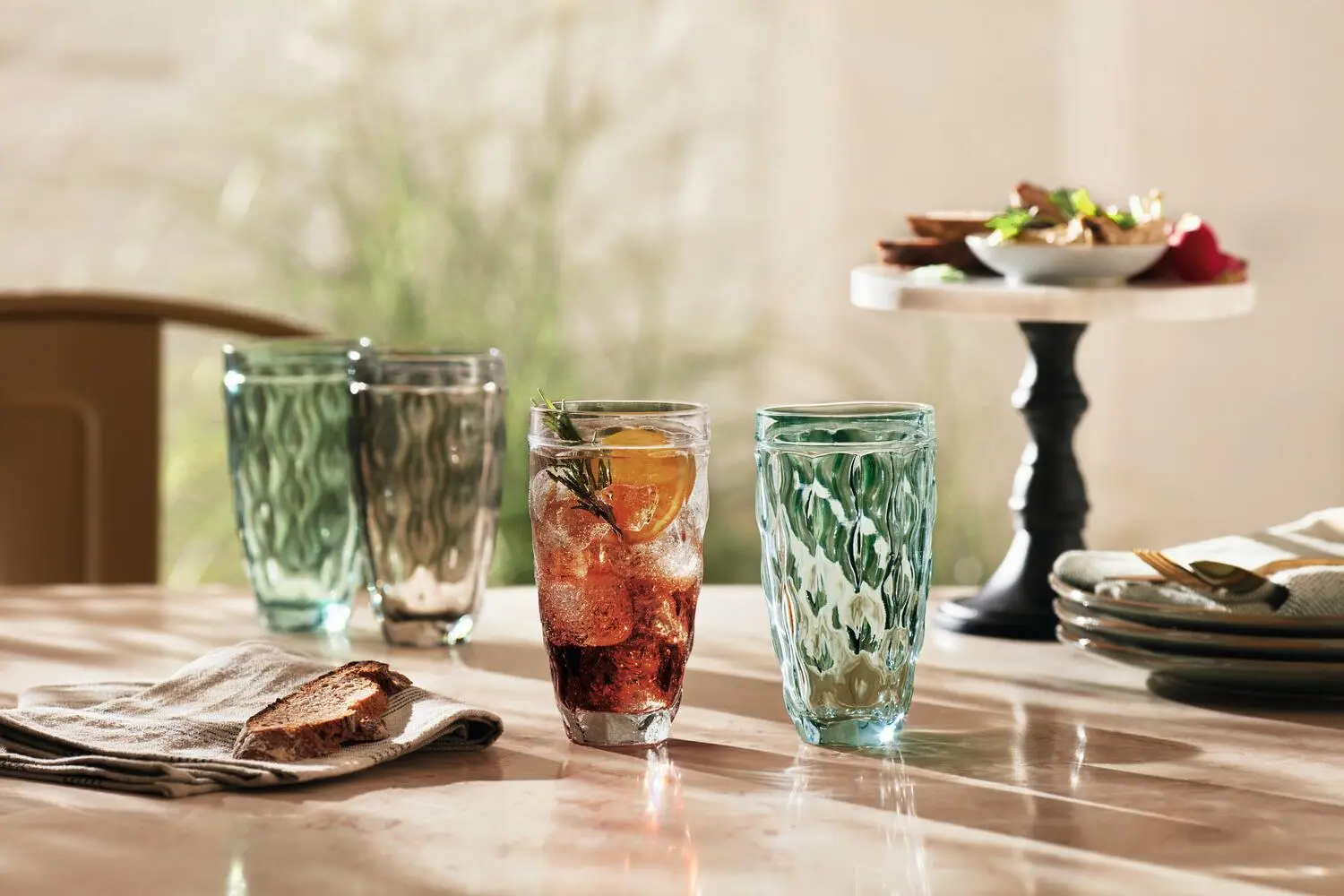 Leonardo Trinkglas BRINDISI 370 Ml Anthrazit, 6er-Set – Bild 3