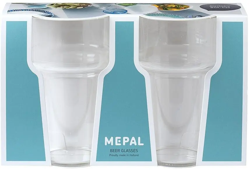 Mepal Set Bierglas 250 Ml San 2 Stück – Bild 2
