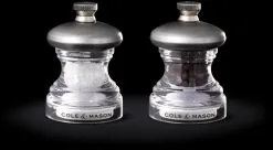 Cole & Mason Button Salz- Und Pfeffermühle Geschenkset, 6,5 Cm
