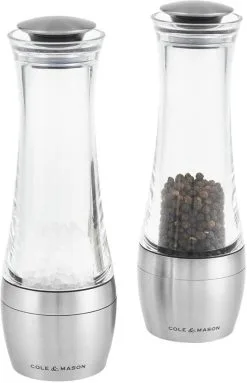 Cole & Mason Amesbury Salz- Und Pfeffermühle Geschenkset, 19 Cm
