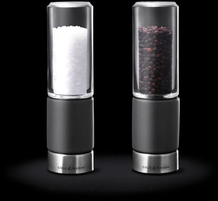 Cole & Mason Regent Concrete Salz- Und Pfeffermühle Geschenkset, 18 Cm – Bild 5