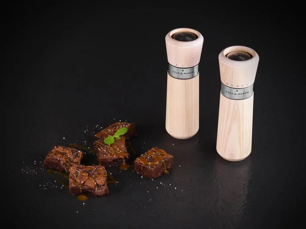 Cole & Mason Lyndhurst Nordic White Salzmühle, 18,5 Cm – Bild 5