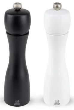 PEUGEOT Tahiti Aus Buche Weiß/schwarz Im Set 20 Cm