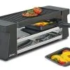 Spring Raclette2 Compact In Aluminiumguss, Schwarz