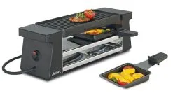 Spring Raclette2 Compact In Aluminiumguss, Schwarz