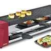 Spring Raclette4 Compact In Aluminiumguss, Rot