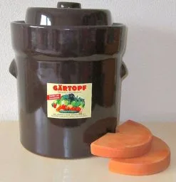 SCHMITT Steinzeug & Keramik Schmitt Gärtopf Mit Steinen