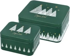 Birkmann Gebäckdosen-Set Joyeux Noel (klein)