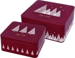 Birkmann Gebäckdosen-Set Joyeux Noel (groß)