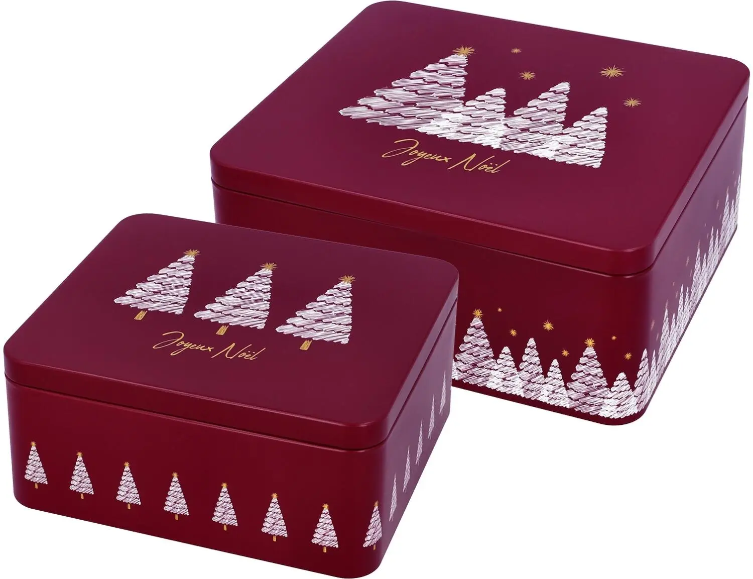 Birkmann Gebäckdosen-Set Joyeux Noel (groß)