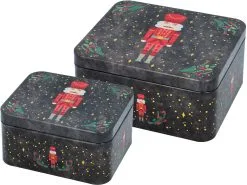 Birkmann Gebäckdosen-Set Nussknacker (klein)