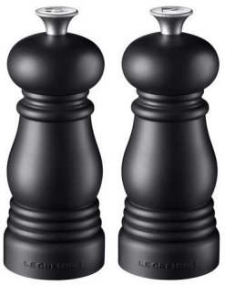 Le Creuset Mühlen Set Klein In Schwarz Matt