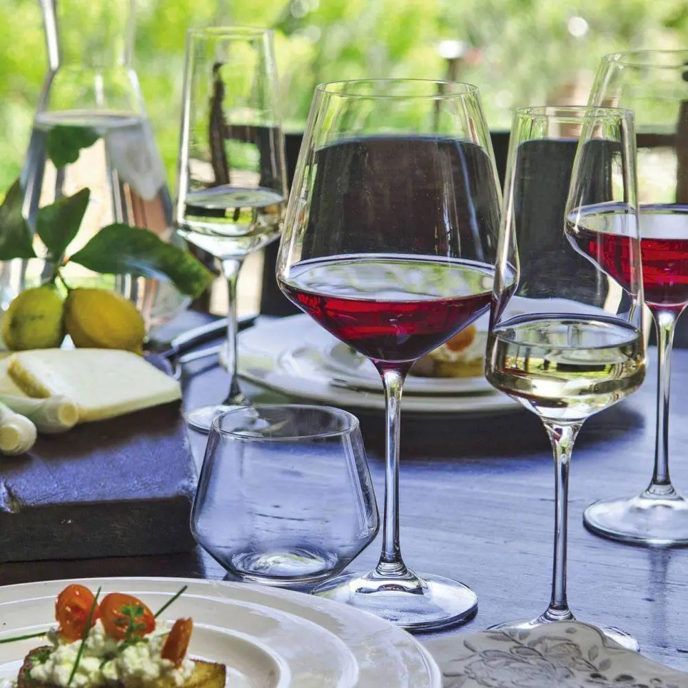 RCR Weißweinglas Aria, Langer Stiel, 6er-Set – Bild 3