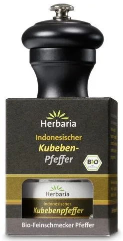 Herbaria Geschenkset Kubebenpfeffer Mit Peugeot Pfeffermühle Bistro