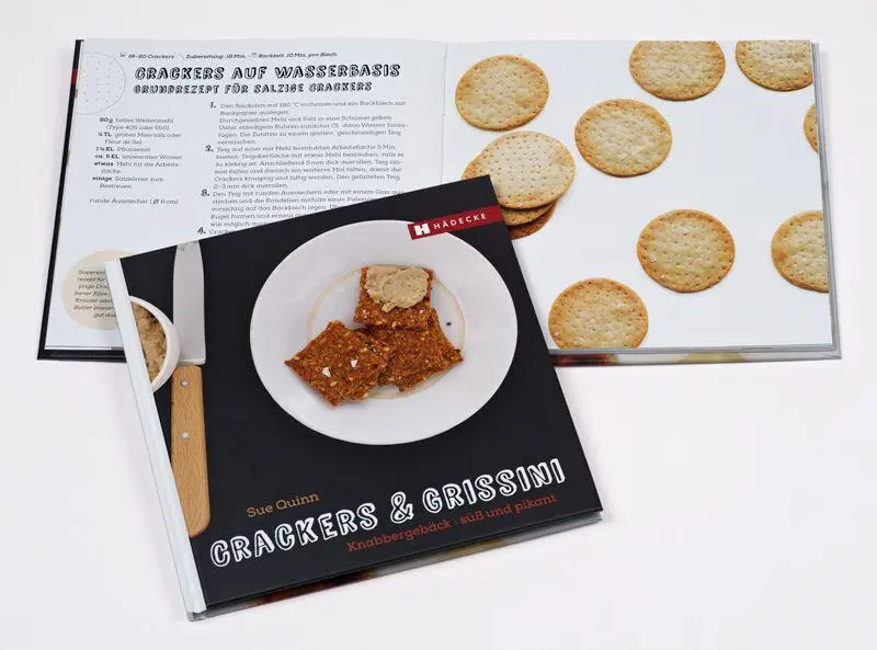 Hädecke Sue Quinn, Deirdre Rooney: Crackers & Grissini Knabbergebäck – Süß & Pikant – Bild 2