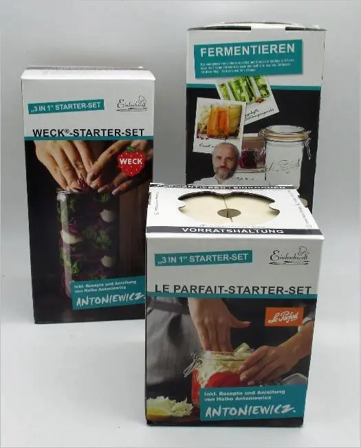 SCHMITT Steinzeug & Keramik Schmitt Fermentier-Starter-Set Le Parfait-Glas – Bild 3