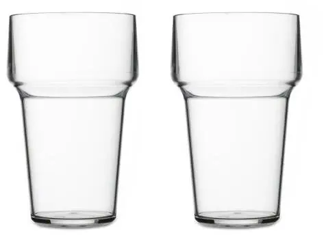 Mepal Set Bierglas 250 Ml San 2 Stück