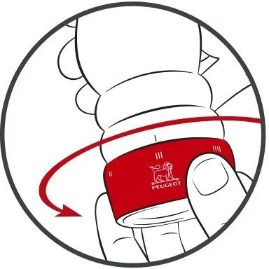 PEUGEOT Salzmühle Paris U′select Passion Red – Bild 9