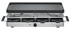 Spring Raclette8 Classic Mit Alu-Grillplatte In Edelstahl